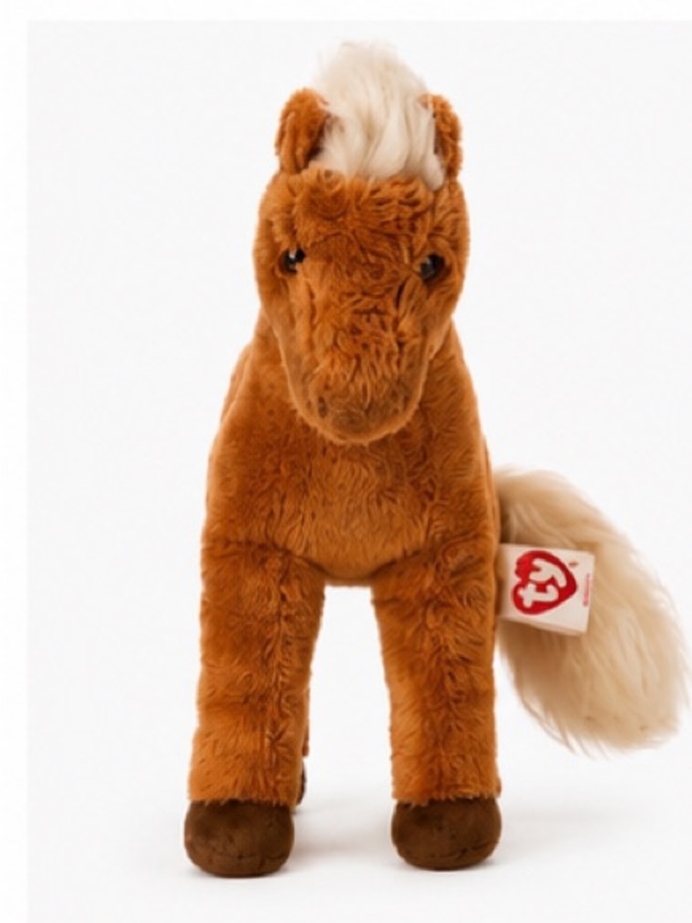 TY Spurs Horse Plush 2008 Vintage Collectible Stuffed Pony w/ Tag Western Decor